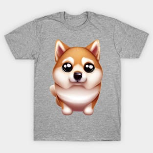 Shiba Inu Delightful Presence T-Shirt